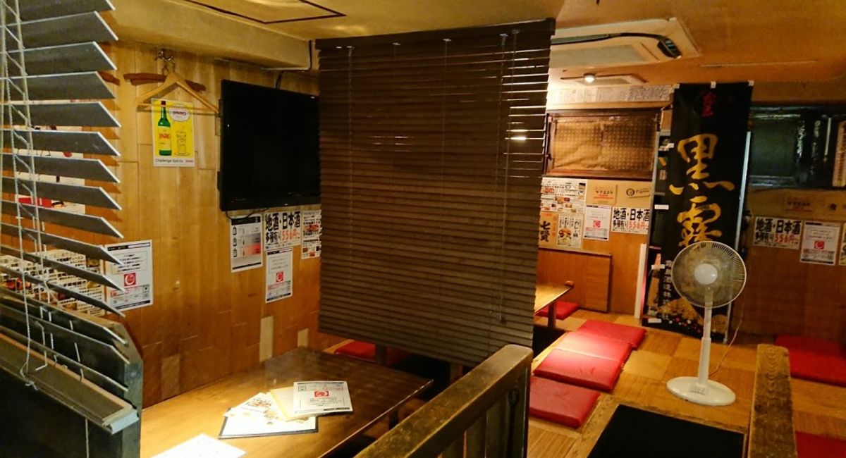池袋駅西口の地鶏と鍋と日本酒の美味しいおすすめ居酒屋じどりーにょのちょいリホーム！ブラインドカーテンを取り付けてみた！！
